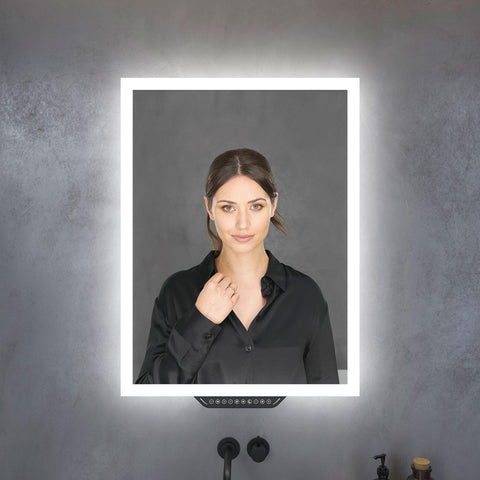 Illuminated Smart Mirror with Alexa Built-in – Luka Smart Ltd